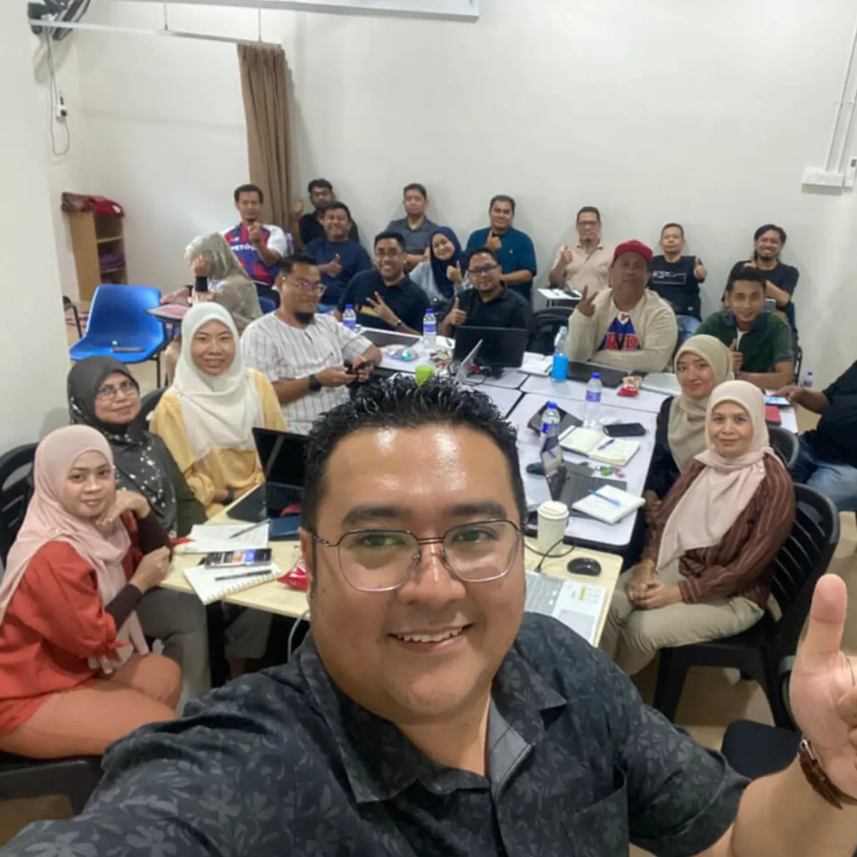 Averis Realty Bertam training session