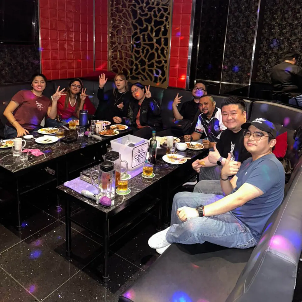 Averis Realty karaoke team night