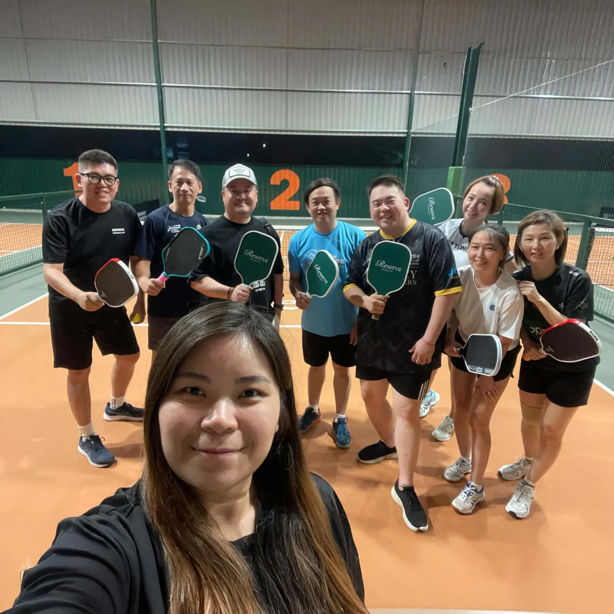 Averis Realty pickleball team